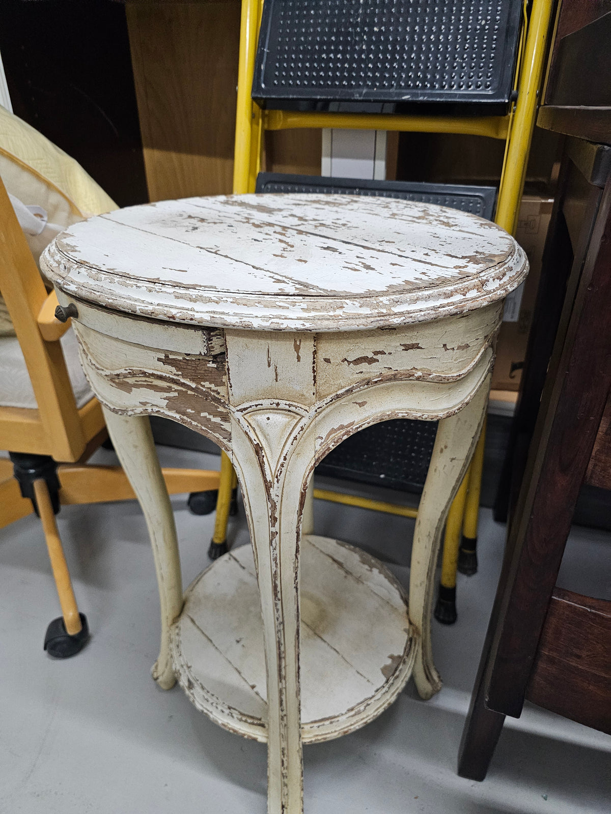 White Side Table